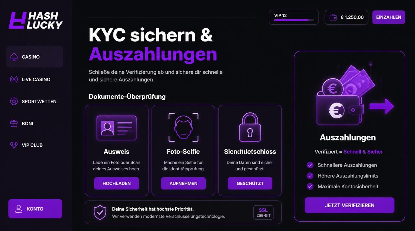 Dokumentenprüfung und sichere Auszahlung
